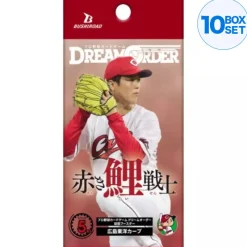 Bushiroad Cards*Professional Baseball Card Dream Order Hiroshima Toyo Carp Booster Pack Box TCG