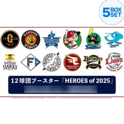 Bushiroad Cards*Professional Baseball Card Game HEROES of 2025 12 Teams Booster Pack Box TCG