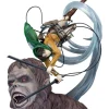 FROOF PROOF Attack on Titan Levi vs Beast Titan Figure JAPAN OFFICIAL