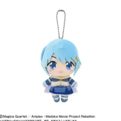 BANDAI Puella Magi Madoka Magica Movie Rebellion Sayaka Miki Chibi Plush Mascot JAPAN