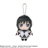 BANDAI Puella Magi Madoka Magica Movie Rebellion Homura Akemi Chibi Plush Mascot JAPAN