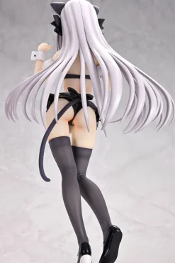 Q-six Q six Luna Sakurakouji Cat eared Maid 1/6 Figure JAPAN OFFICIAL