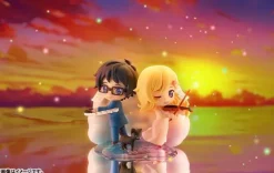 Good Smile Arts Shanghai Figure*Qset+ Your Lie in April Kaori Miyazono & Kosei Arima Figure JAPAN OFFICIAL