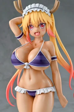 Q-six Figure*Miss Kobayashi's Dragon Maid Tohru Bikini Style Tan ver. 1/7 Figure JAPAN