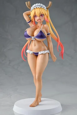 Q-six Figure*Miss Kobayashi's Dragon Maid Tohru Bikini Style Tan ver. 1/7 Figure JAPAN