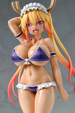 Q-six Figure*Miss Kobayashi's Dragon Maid Tohru Bikini Style Tan ver. 1/7 Figure JAPAN