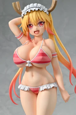 Q-six Miss Kobayashi's Dragon Maid Tohru Bikini Style 1/7 Figure JAPAN OFFICIAL