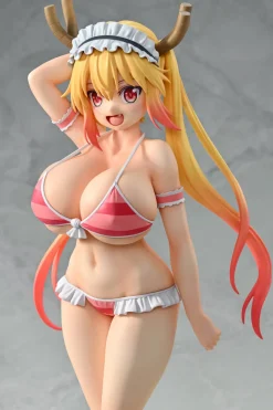 Q-six Miss Kobayashi's Dragon Maid Tohru Bikini Style 1/7 Figure JAPAN OFFICIAL