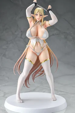 Q-six Figure*Tasogare no Shou Elf Eirene White Ver. 1/6 Figure JAPAN OFFICIAL