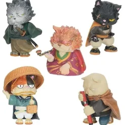 Qualia Cat Period Drama Modeling Collection Complete Set Figure Capsule Toy