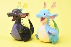 Qualia Rainbow Dragon Mascot Figure 2 Set of 5 Capsule Toy JAPAN OFFICIAL