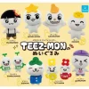 Qualia Teez-Mon Plush Doll Complete Set Capsule Toy JAPAN OFFICIAL