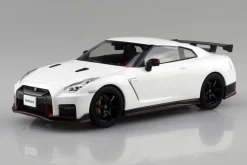 Aoshima Figure*RakuPla Snap Car No.05-BW R35 GT-R NISMO 2017 Brilliant White Pearl Model Kit