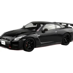Aoshima RakuPla Snap Car No.05-MB R35 GT-R NISMO 2017 Meteor Flake Black Pearl Model Kit