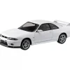 Aoshima Figure*RakuPla Snap Kit Nissan R33 Skyline GT-R White No.21-WH Model Kit