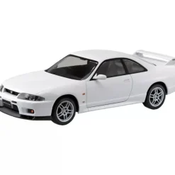 Aoshima Figure*RakuPla Snap Kit Nissan R33 Skyline GT-R White No.21-WH Model Kit