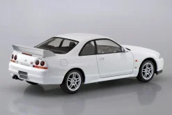 Aoshima Figure*RakuPla Snap Kit Nissan R33 Skyline GT-R White No.21-WH Model Kit