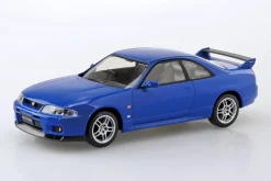 Aoshima RakuPla Snap Kit Nissan R33 Skyline GT-R Blue No.21-BE Model Kit
