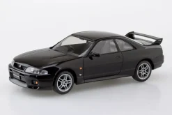 Aoshima Figure*RakuPla Snap Kit Nissan R33 Skyline GT-R Black No.21-BK Model Kit