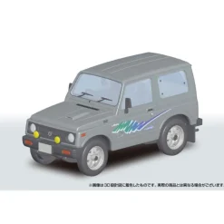 Aoshima Figure*RakuPla Snap Kit No.18-CG Suzuki JA11 Jimny CharcoalGray Metallic 1/32 Model Kit