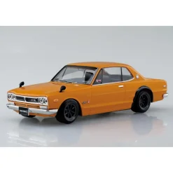 Aoshima Figure*RakuPla Snap Kit No.16CU-BN Nissan C10 Skyline 2000GT-R Brown Model Kit JAPAN