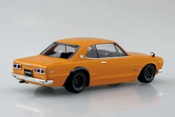 Aoshima Figure*RakuPla Snap Kit No.16CU-BN Nissan C10 Skyline 2000GT-R Brown Model Kit JAPAN