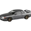 Aoshima RakuPla Snap Kit No.14CU-GG Nissan R32 Skyline GT-R Gun Gray Metallic Model Kit