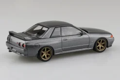 Aoshima RakuPla Snap Kit No.14CU-GG Nissan R32 Skyline GT-R Gun Gray Metallic Model Kit