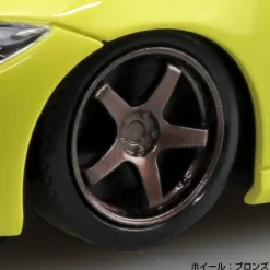 Aoshima Figure*RakuPla Snap Kit No.17CU-IY Nissan RZ34 Fairlady Z Custom Wheel 1/32 Model Kit