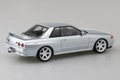 Aoshima Figure*RakuPla Snap Kit No.14CU-SS Nissan R32 Skyline GT-R Spark Silver Model Kit JAPAN