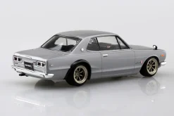 Aoshima RakuPla Snap Kit No.16CU-SV Nissan C10 Skyline 2000GT-R Silver Model Kit JAPAN