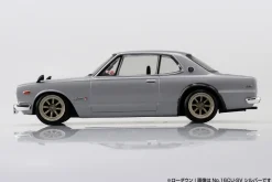 Aoshima RakuPla Snap Kit No.16CU-SV Nissan C10 Skyline 2000GT-R Silver Model Kit JAPAN