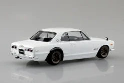 Aoshima Figure*RakuPla Snap Kit No.16CU-WH Nissan C10 Skyline 2000GT-R White Model Kit JAPAN