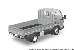 Aoshima RakuPla Snap Kit No.23-SR Hino Dutro Flat Body Silver 1/32 Model Kit JAPAN