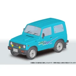 Aoshima RakuPla Snap Kit No.18-TB Suzuki JA11 Jimny Triton Blue Metallic 1/32 Model Kit