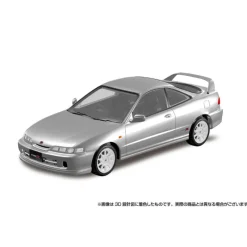 Aoshima RakuPla Snap Kit No.22-VS Honda DC2 Integra TypeR Borg Silver Metallic Model Kit