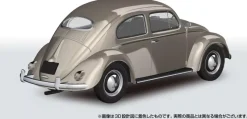Aoshima Figure*RakuPla Snap Kit Volkswagen Beetle Light Beige No.20-LB Model Kit JAPAN
