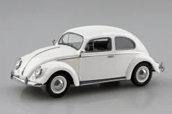 Aoshima RakuPla Snap Kit Volkswagen Beetle Pearl White No.20-PW Model Kit JAPAN OFFICIAL