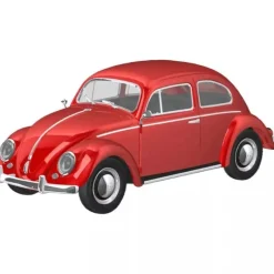 Aoshima Figure*RakuPla Snap Kit Volkswagen Beetle Ruby Red No.20-RR Model Kit JAPAN