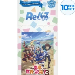 BUSHIROAD Cards*ReBirth for you KonoSuba 3 Booster Pack Box TCG JAPAN OFFICIAL