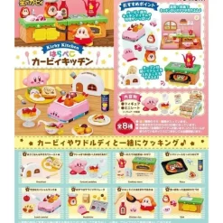 RE-MENT Figure*Kirby's Dream Land Hungry Kirby Kitchen Full Set of 8 Figure JAPAN
