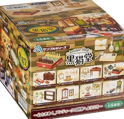 Re-Ment Figure*Miniature Black Cat Antique Shop Full Set of 8 JAPAN OFFICIAL