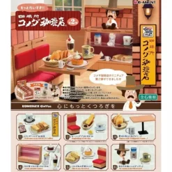 RE-MENT Motto Daisuki!! KOMEDA'S Coffee Vol.2 All 6 type Set Figure JAPAN