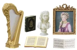 Re-Ment Figure*Petit Sample Series Rose'n Palace Set of 8 BOX Figure JAPAN OFFICIAL