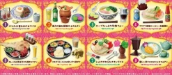 Re-Ment Petit Sample Series ASIAN DINING All 8 Figure Set Box JAPAN OFFICIAL