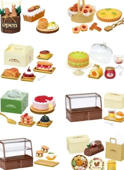 Re-Ment Figure*Petit Sample Series Forest Cake Shop Full Set 8 BOX Figure JAPAN