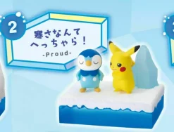 Re-Ment Pokemon Cool Piplup Collection All 6 Types Complete Set Figure ZA-106