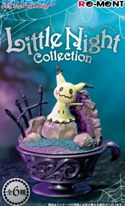 Re-Ment Pokemon Little Night Collection All 6 type Set Figure JAPAN OFFICIAL