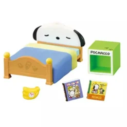 RE-MENT Sanrio Characters Pochacco's House Full Set of 8 Figure JAPAN OFFICIAL