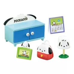 RE-MENT Figure*Sanrio Characters Pochacco's House Full Set of 8 Figure JAPAN OFFICIAL